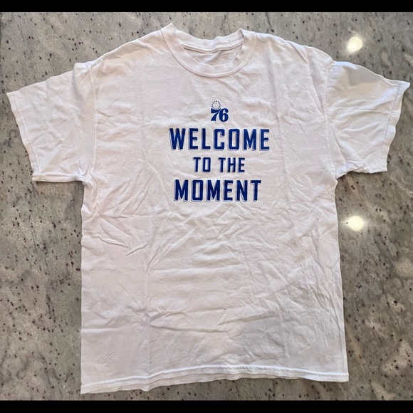 Philadelphia 76ers “welcome to the moment” playoff shirt - Picture 2 of 2